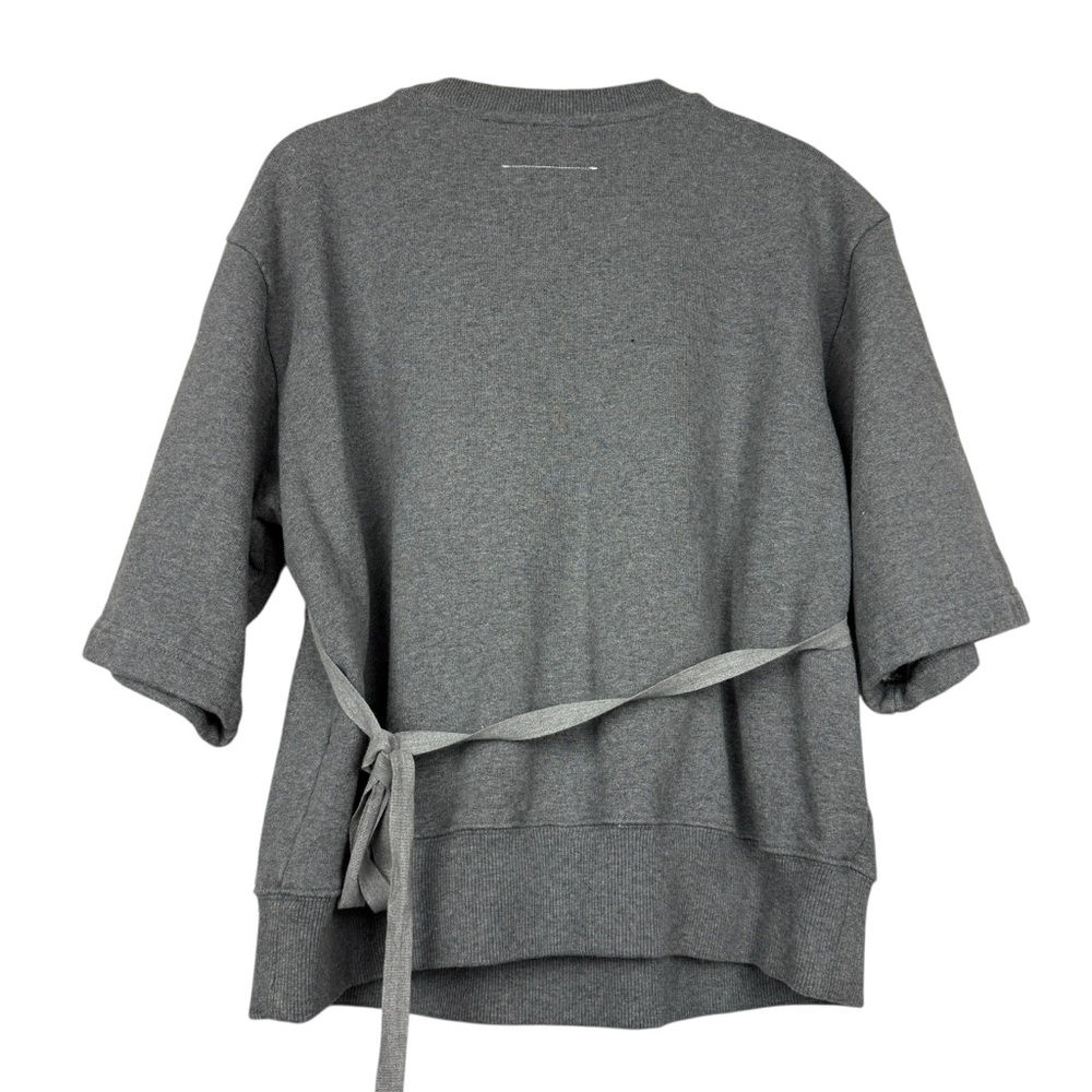 Maison Margiela MM6 Layered Boxy Logo Sweatshirt - Picture 5 of 9